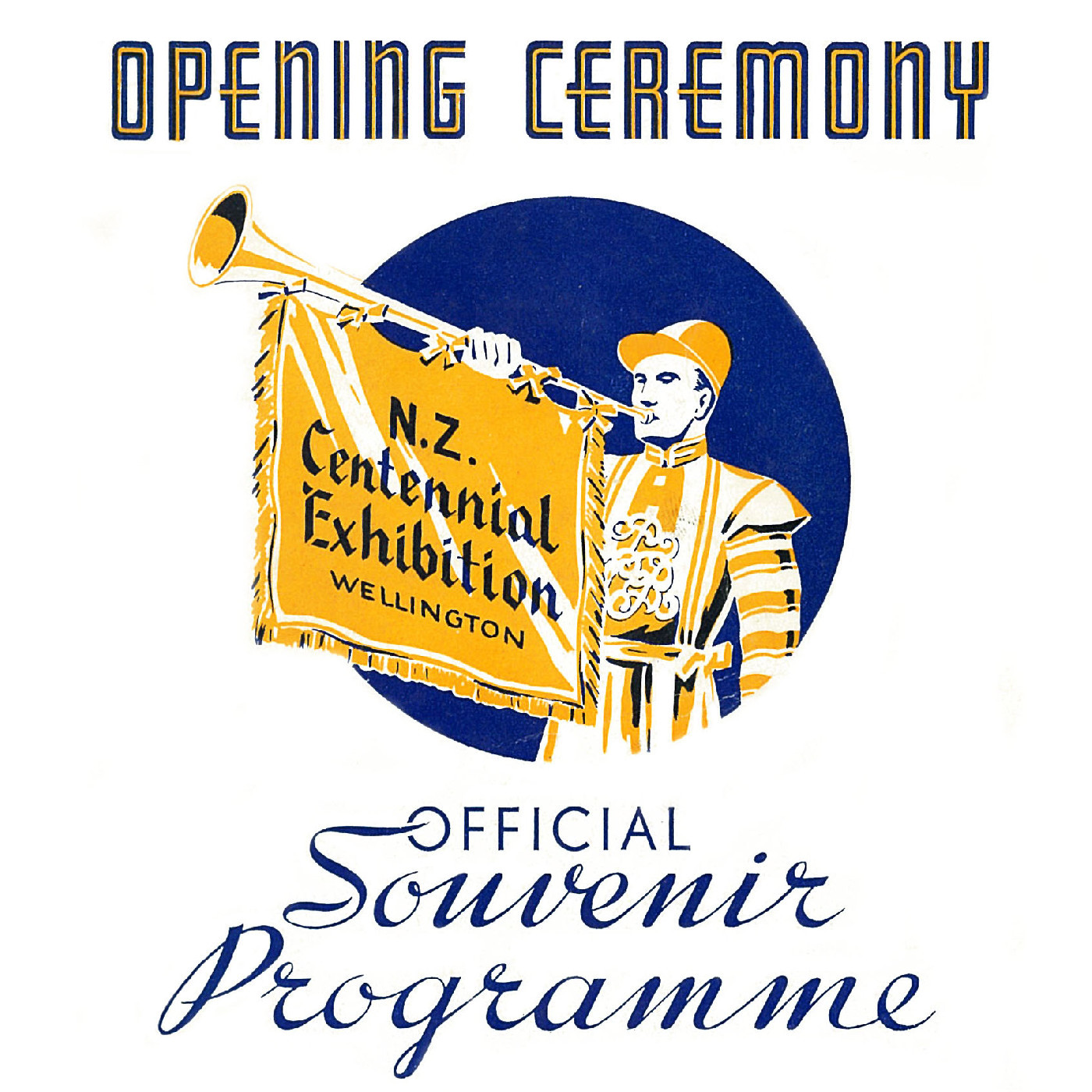 New Zealand Centennial Exhibition Opening Ceremony