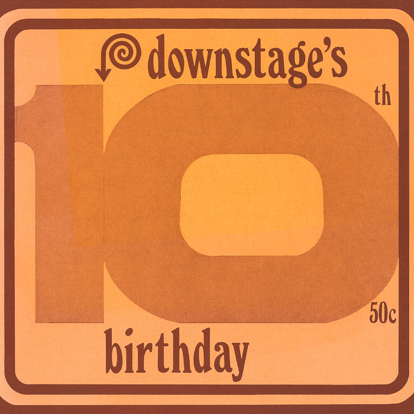 Downstage's 10th Birthday
