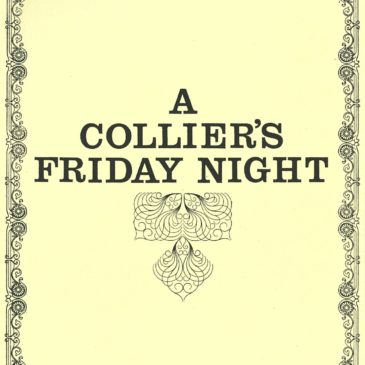 Downstage Theatre: "A Collier's Friday Night"