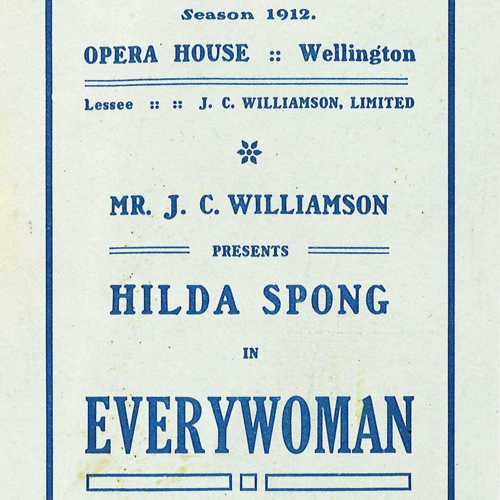 J.C. Williamson presents Hilda Spong 