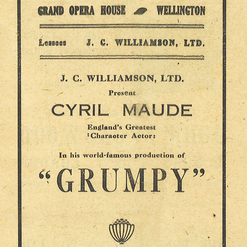 J.C. Williamson: "Grumpy"