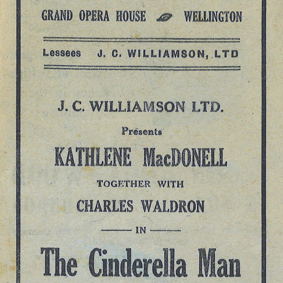 J.C. Williamson: "The Cinderella Man"