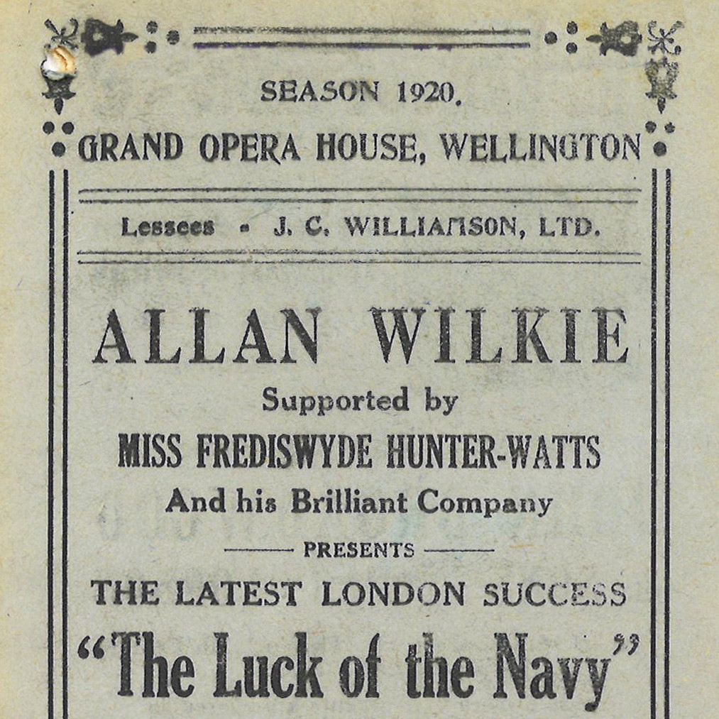 Allan Wilkie: "The Luck of the Navy"