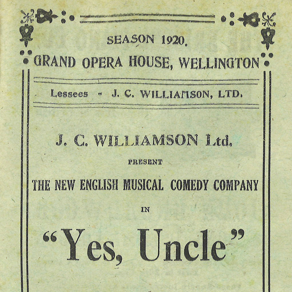 J.C. Williamson: "Yes, Uncle"