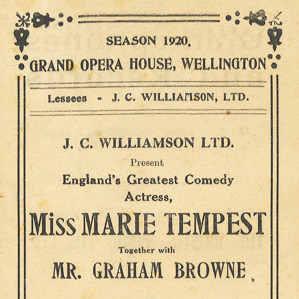 J.C. Williamson: "The Great Adventure"