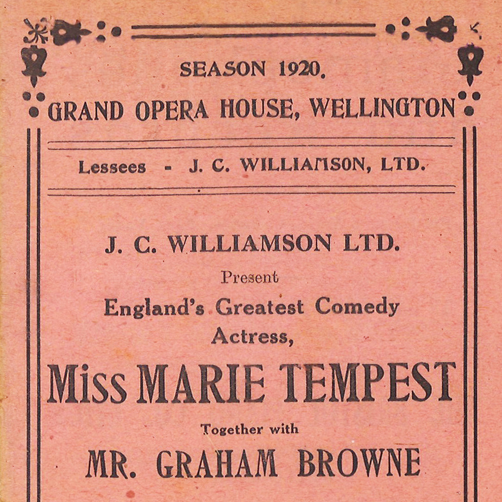 J.C. Williamson: "Duke of Killiecrankie"