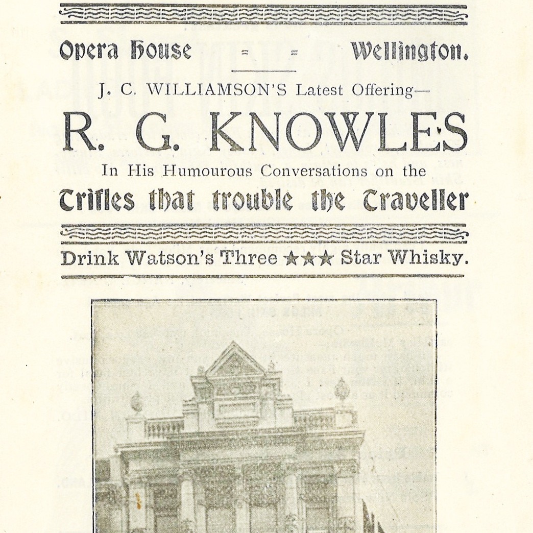 R. G. Knowles: "The Trifles that Trouble the Traveller"
