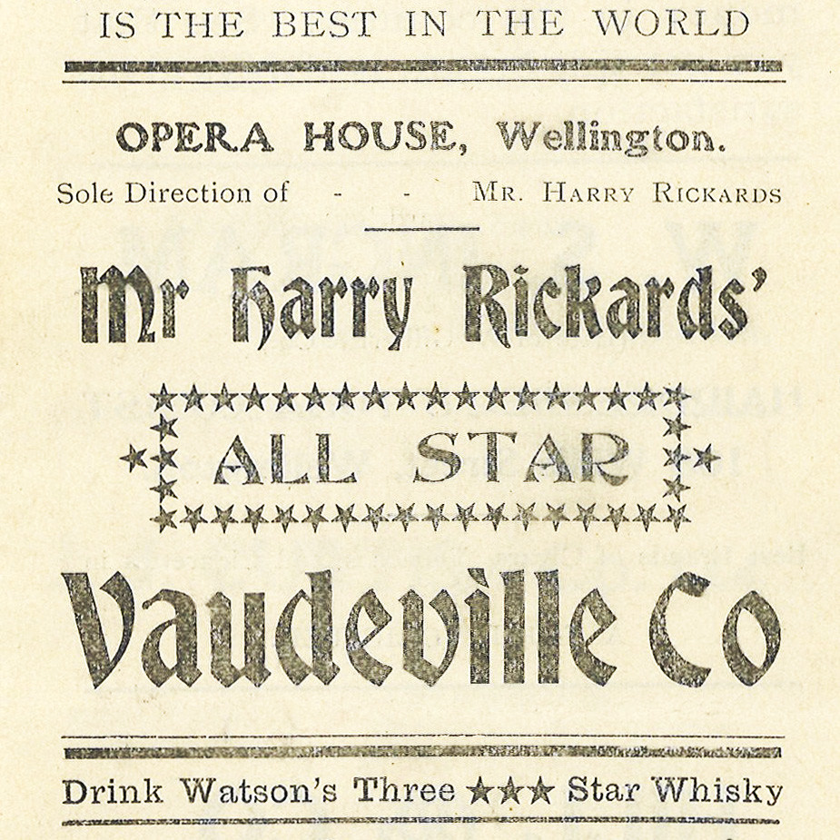Mr. Harry Rickards' Vaudeville Co.