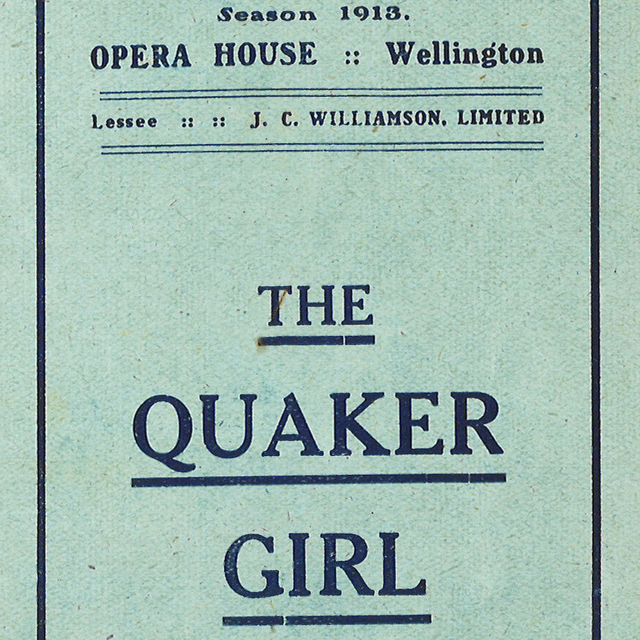 J.C. Williamson: "The Quaker Girl"