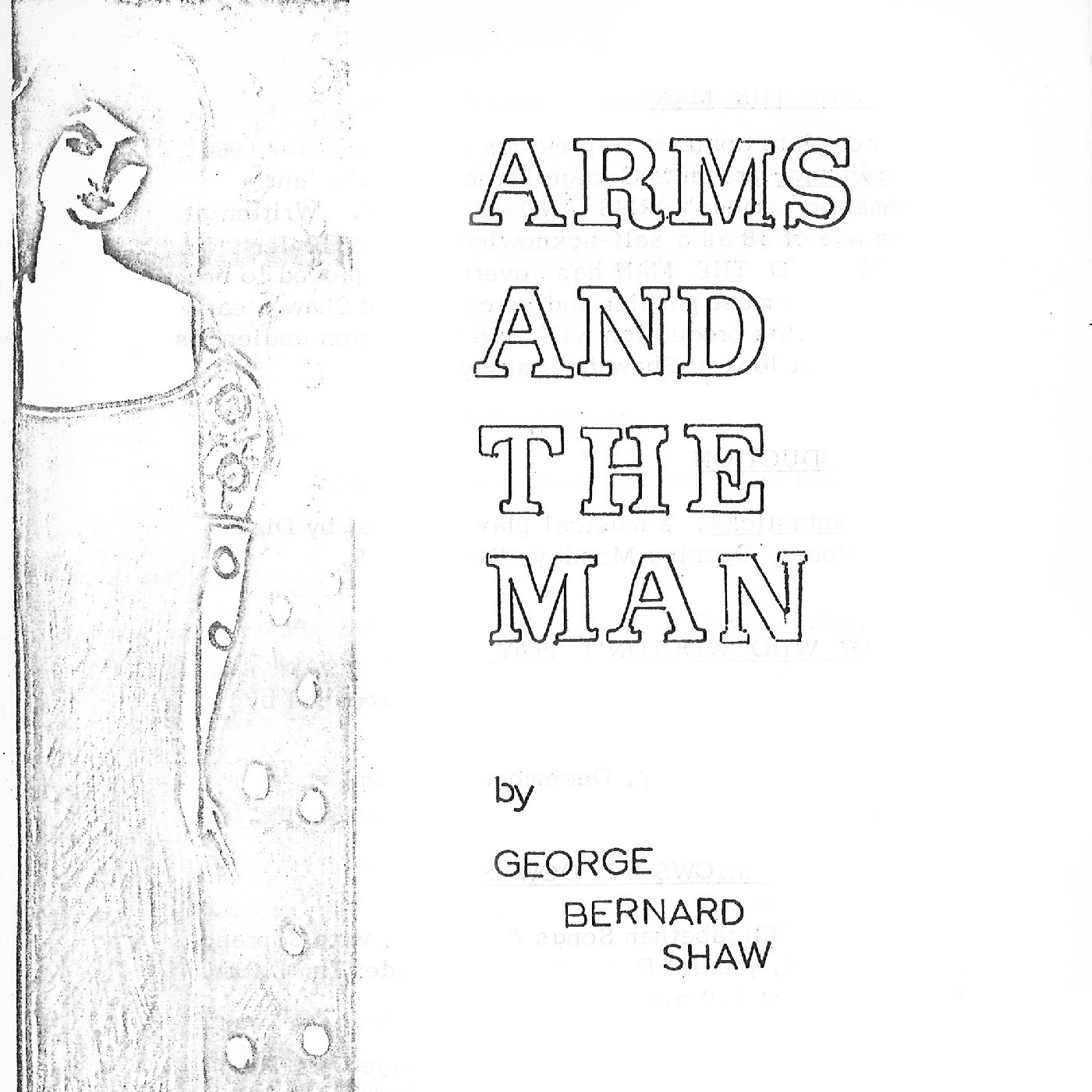 Downstage Theatre: "Arms and the Man"