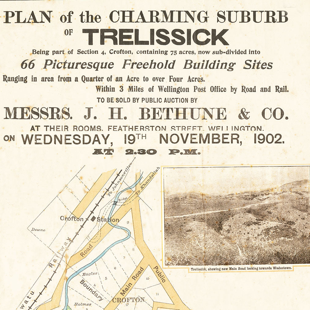 Plan of the Charming Suburb of Trelissick [Ngaio]