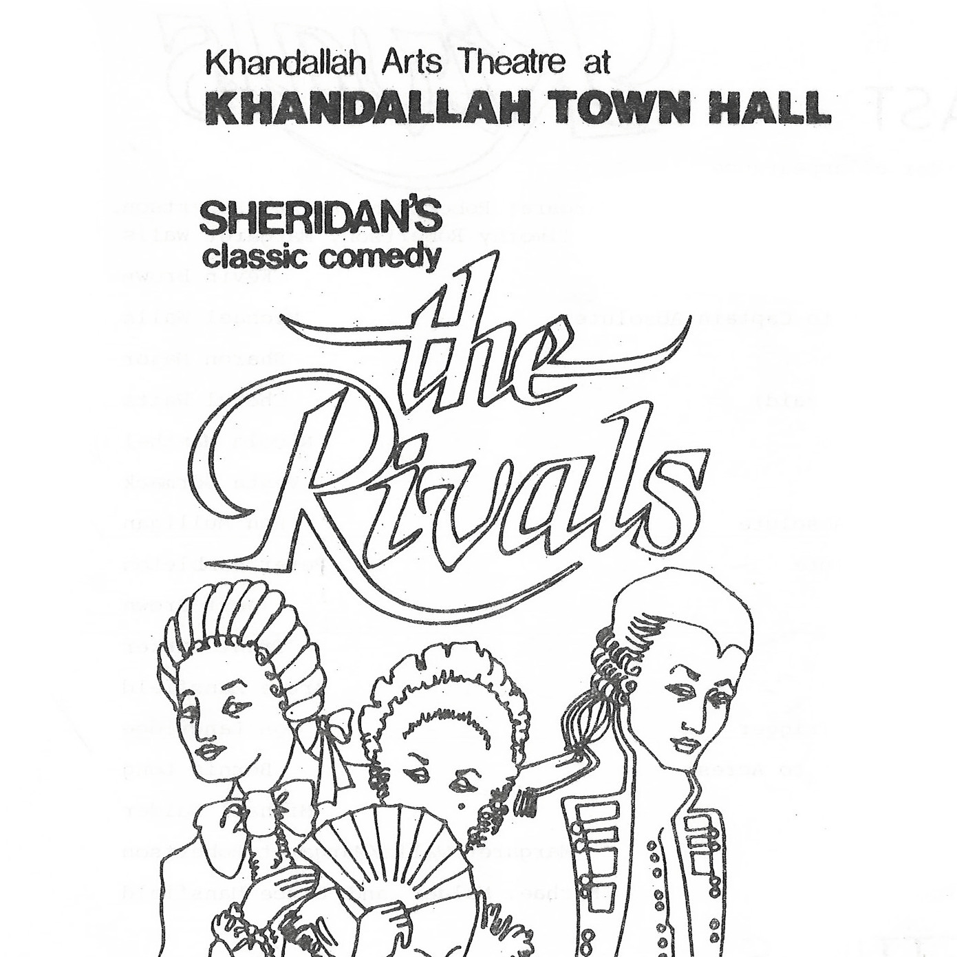 Khandallah Arts Theatre: "The Rivals"