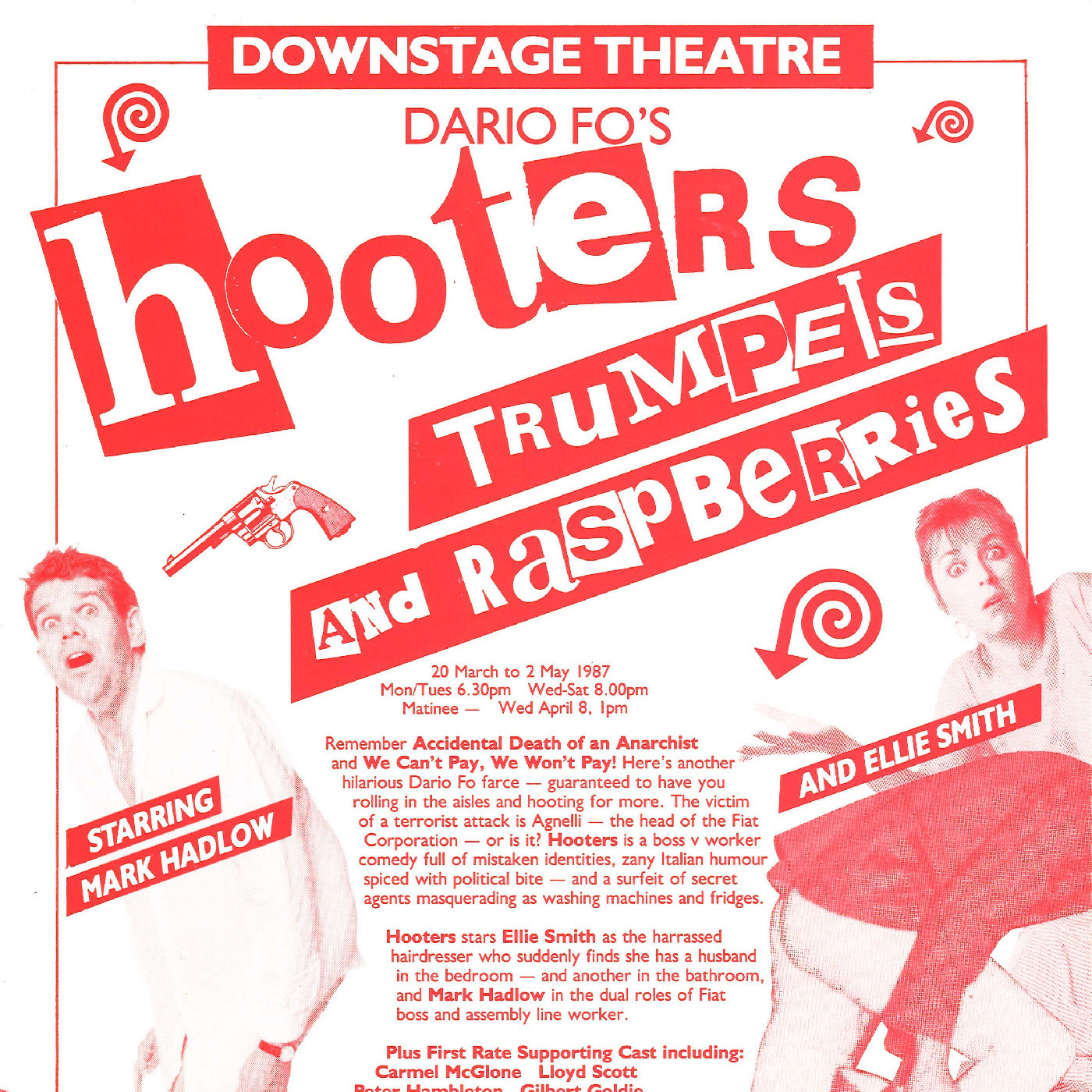 Dario Fo's Hooters Trumpets and Raspberries