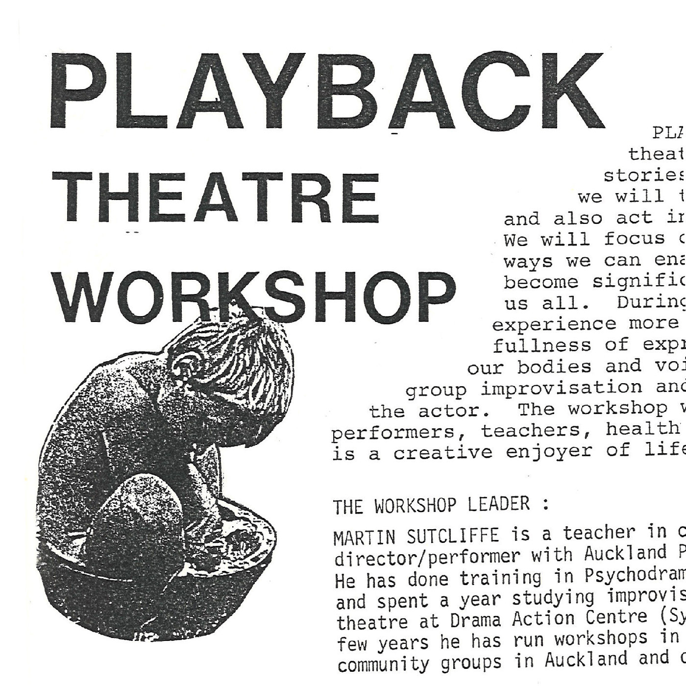 Playback Theatre Workshop