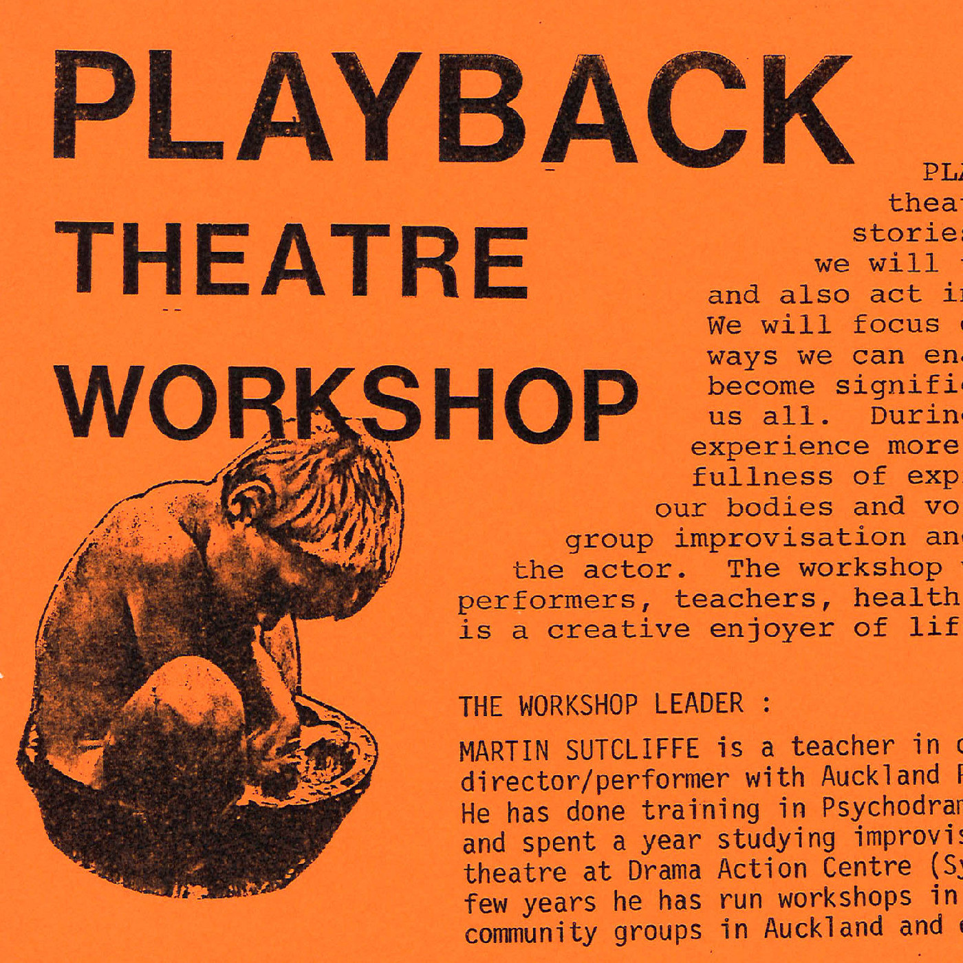 Playback Theatre Workshop