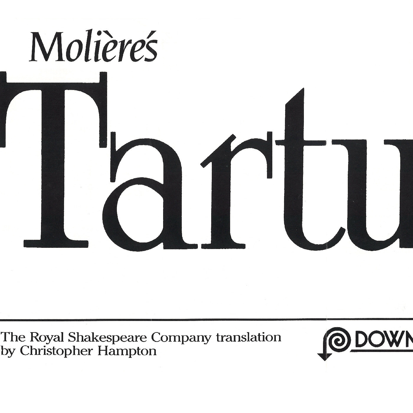 Downstage Theatre: "Tartuffe"