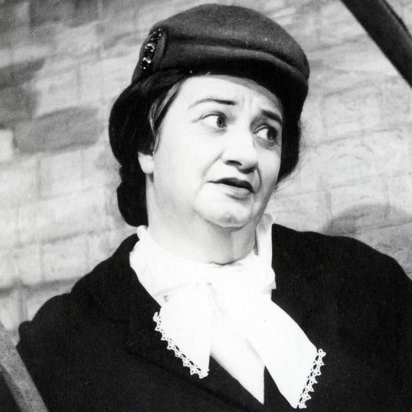 Pat Evison in "Black Comedy"