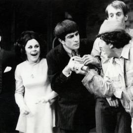 "Black Comedy" Downstage production