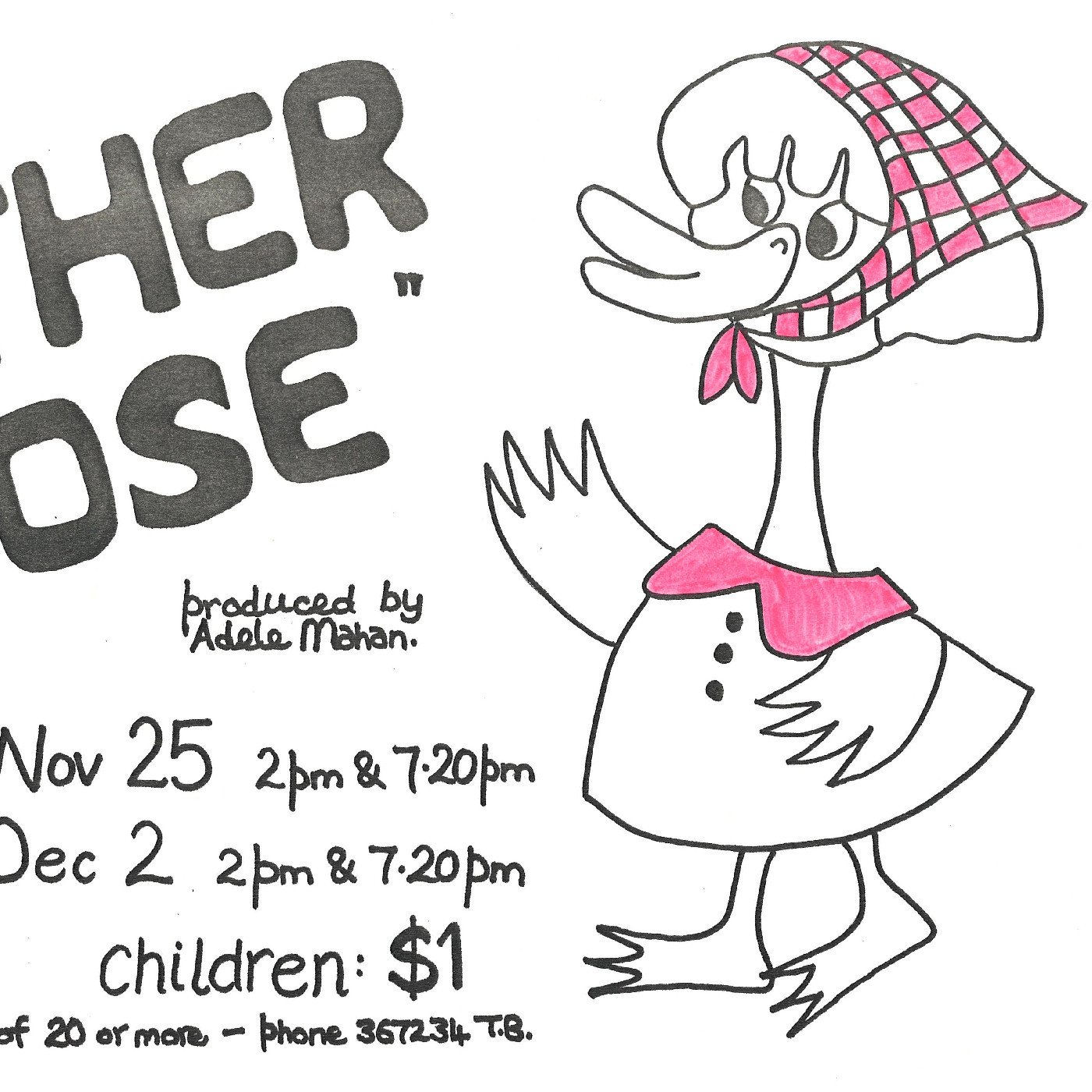 Porirua Little Theatre: "Mother Goose"