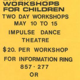 Creative Dramatic Workshops