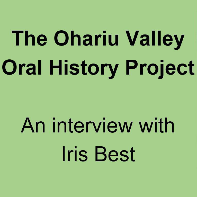 Iris Best Oral History