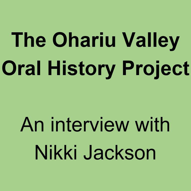 Nikki Jackson Oral History