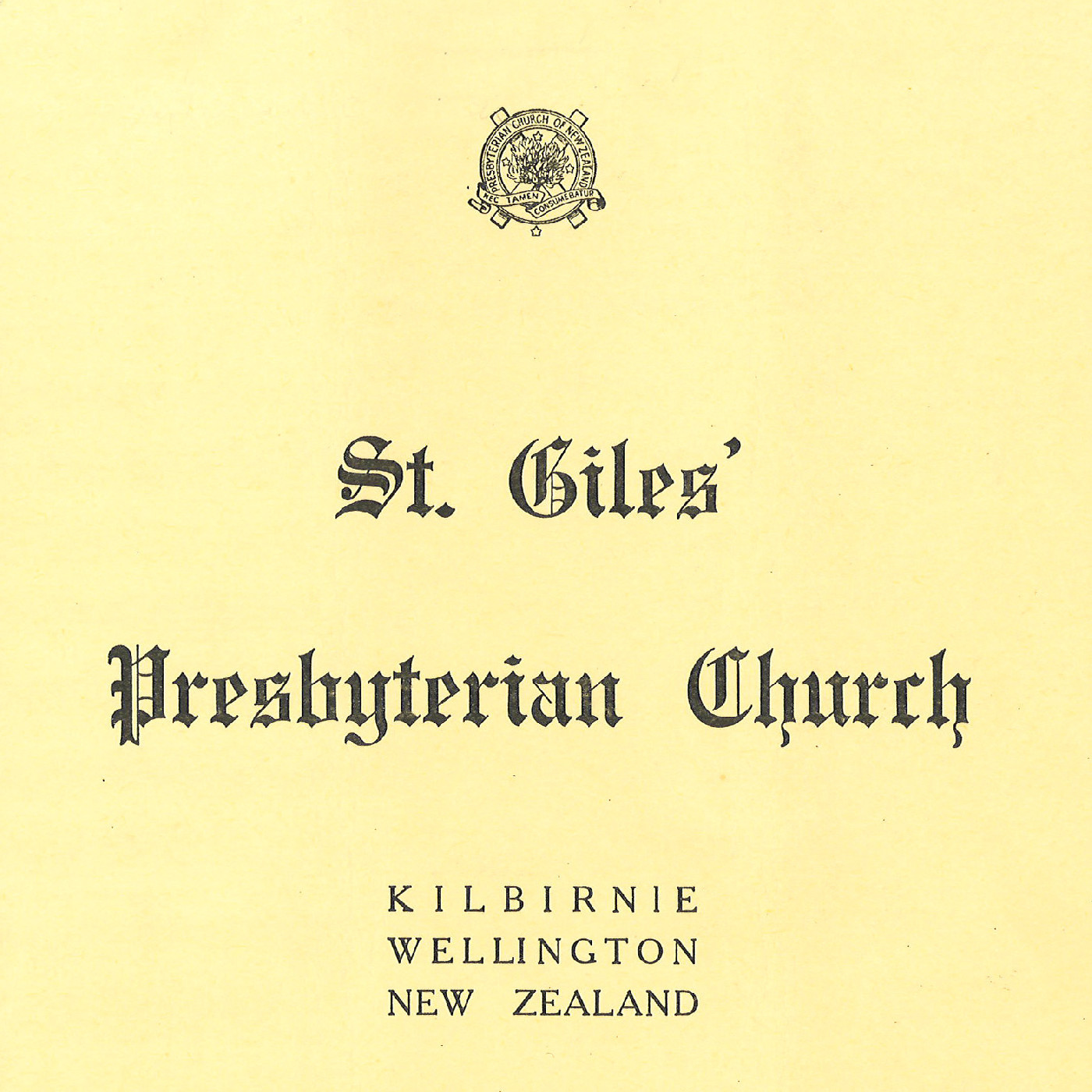 St. Giles' Presbyterian Church