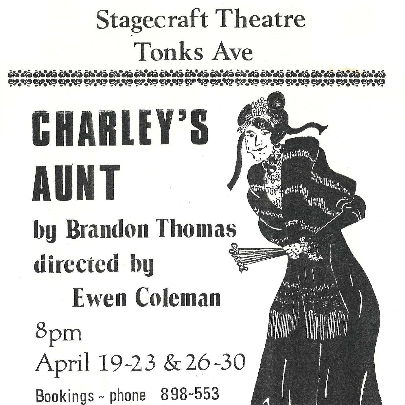 Stagecraft Theatre: "Charley's Aunt"