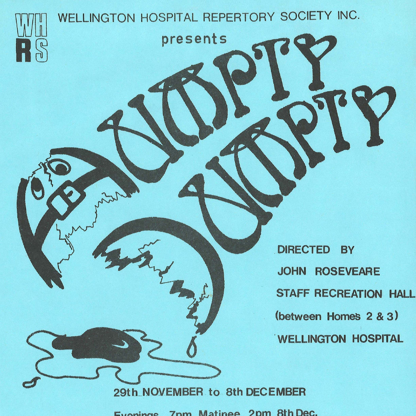 Wellington Hospital Repertory Society: "Humpty Dumpty"