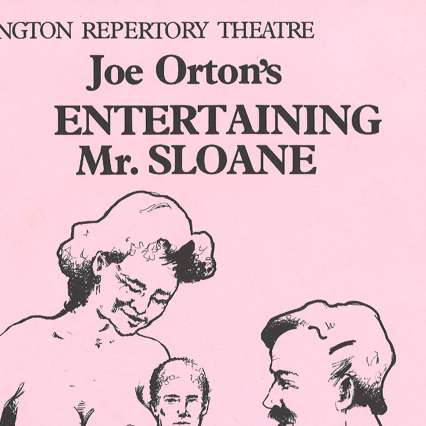 Wellington Repertory Theatre: "Entertaining Mr. Sloane"