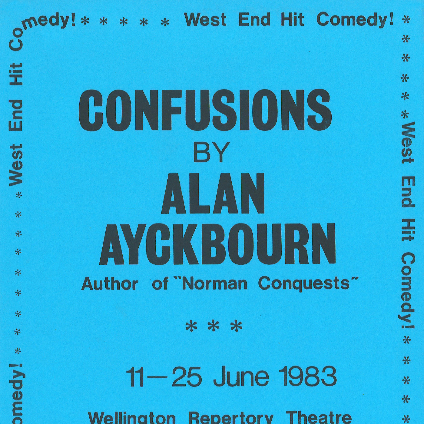 Wellington Repertory Theatre: "Confusions"