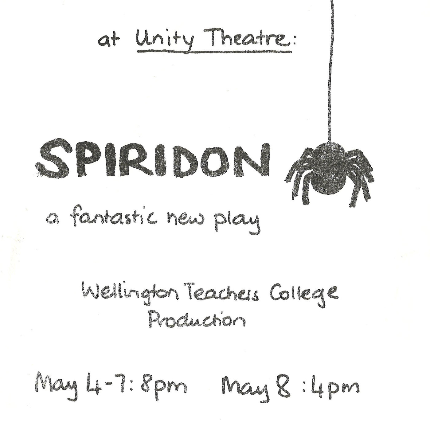 Wellington Teachers' College: "Spiridon"