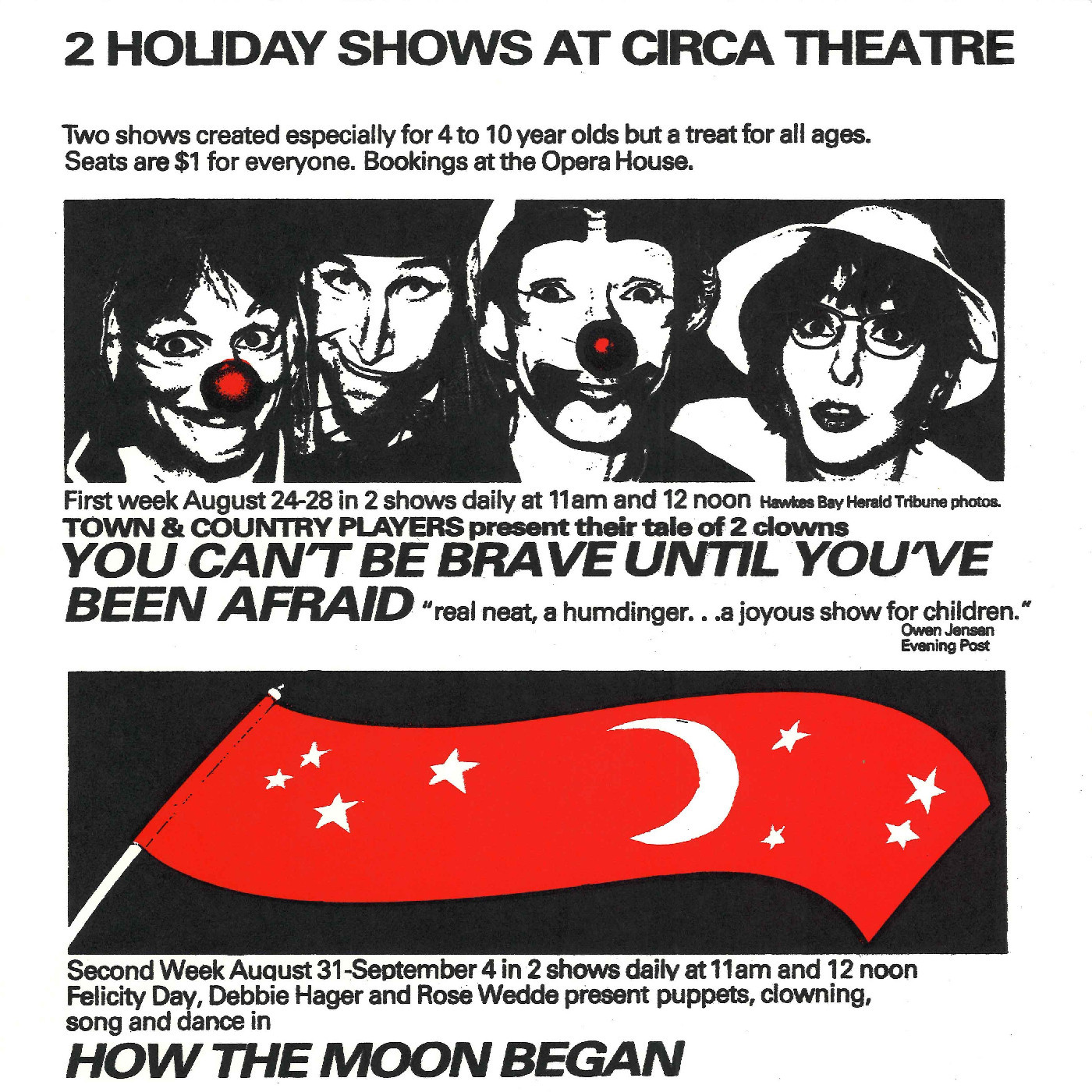 2 holiday shows at Circa Theatre