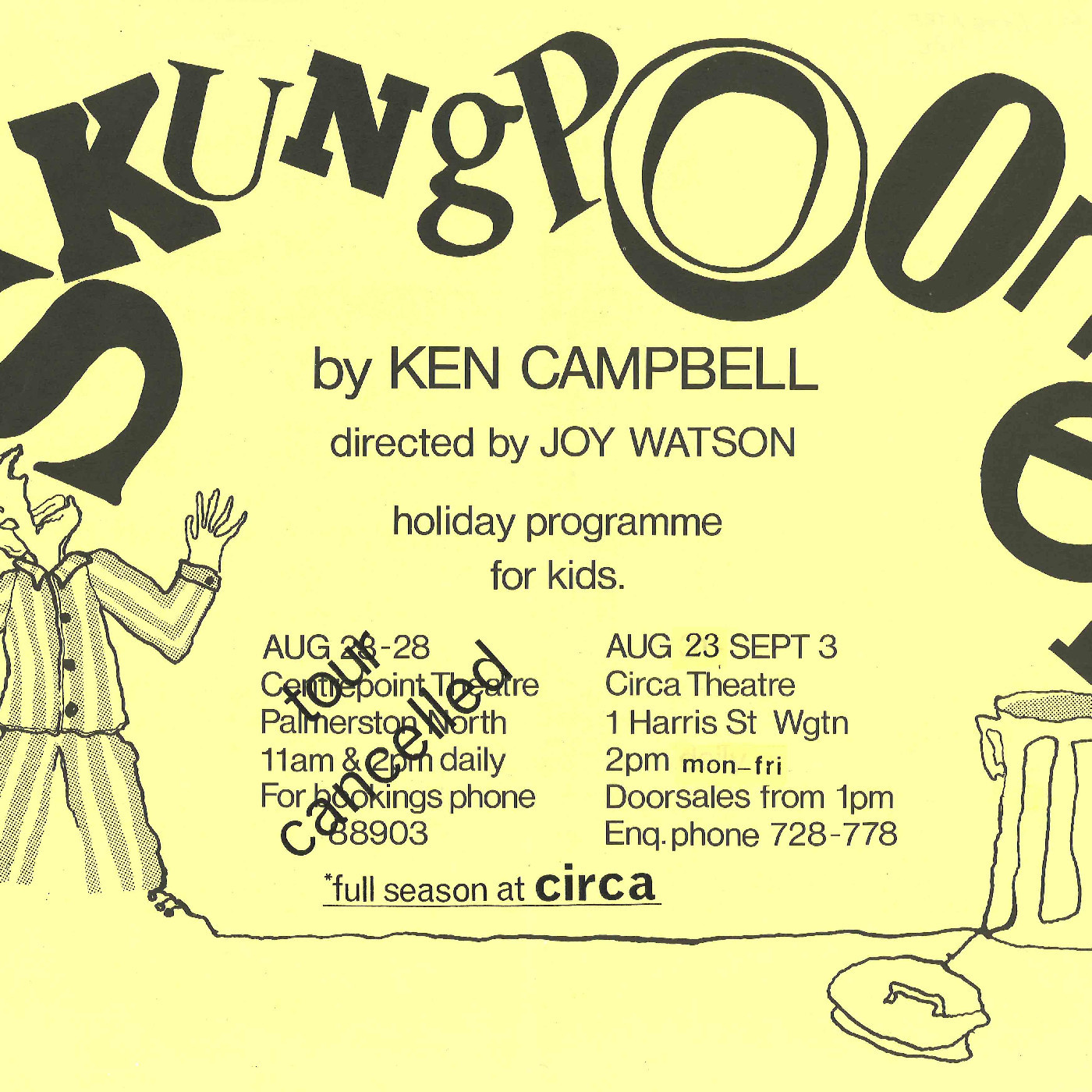 Circa Theatre: "Skungpoomery"