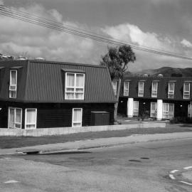 Pensioner units on the corner of Frankmoore Avenue and Phillip Street, Johnsonville