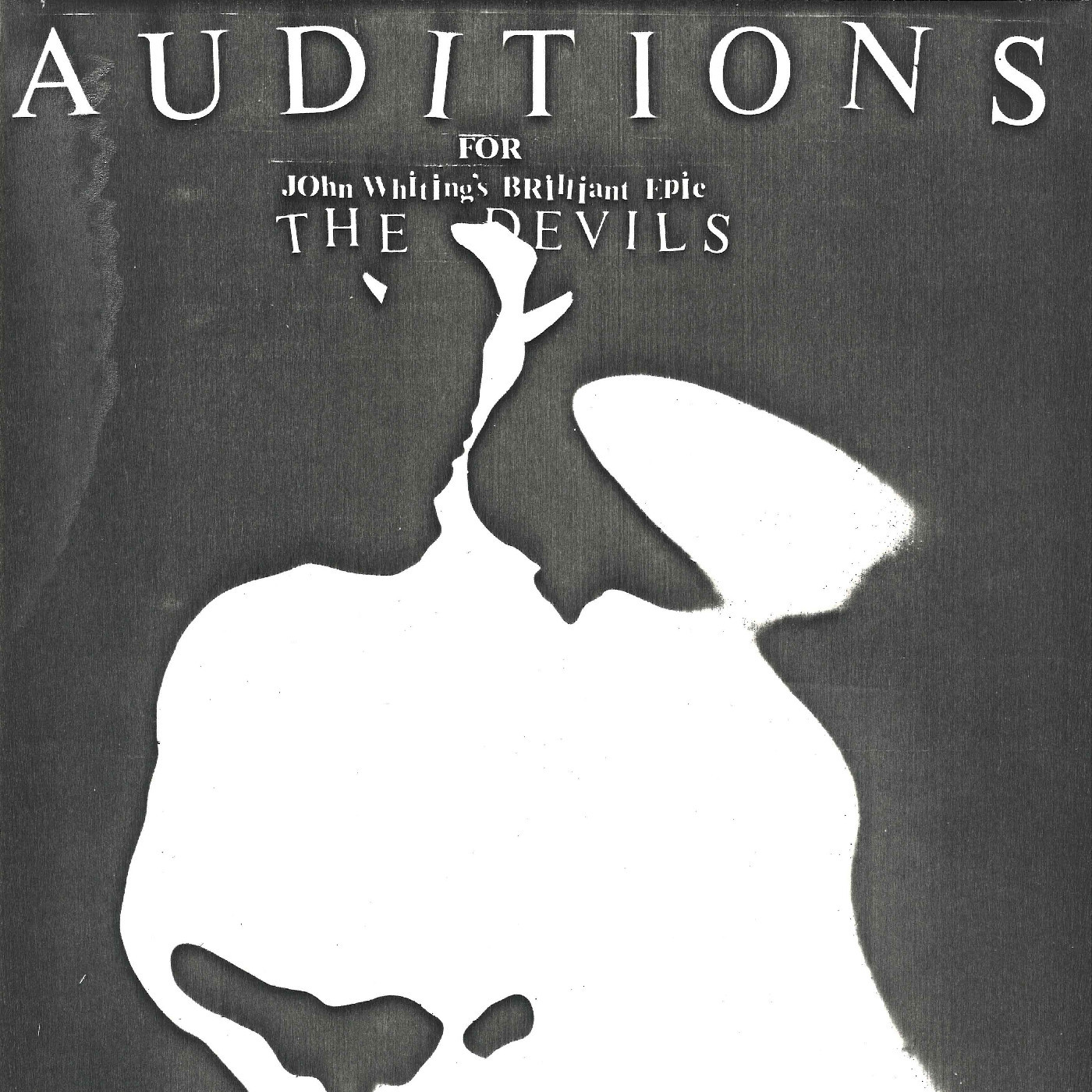 Audition notice for "The Devils"