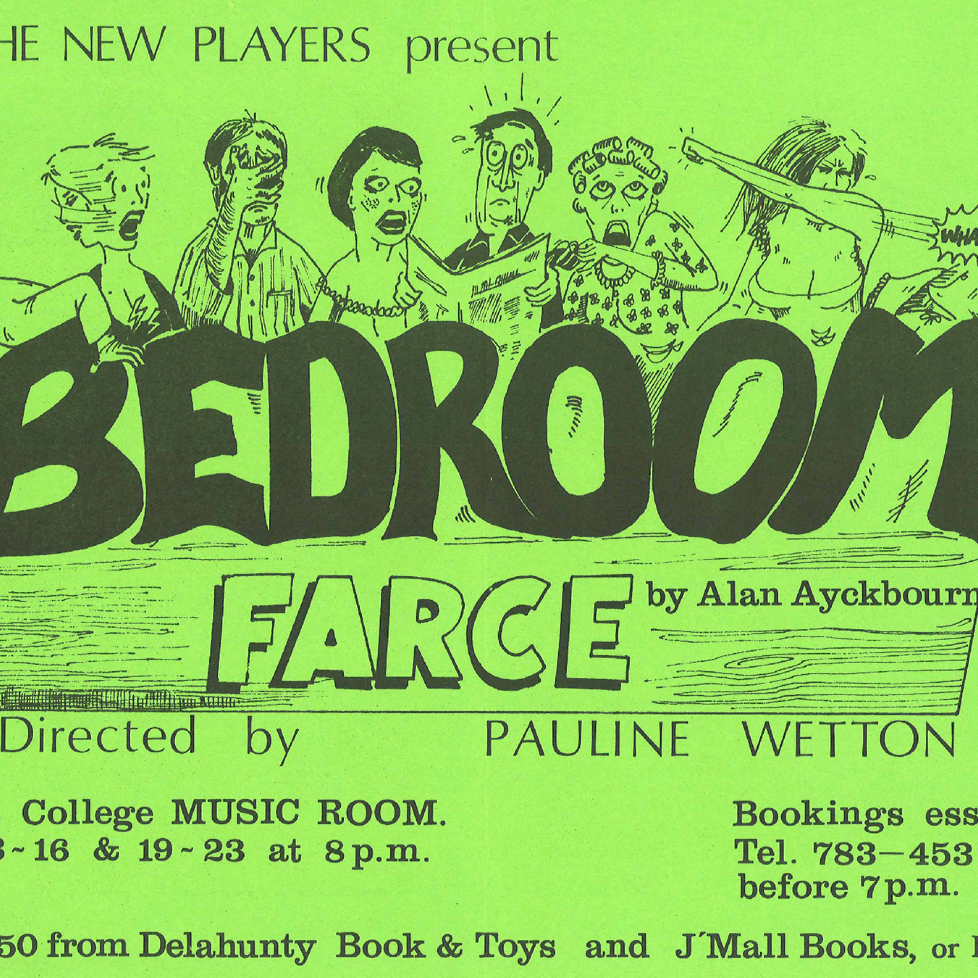 The New Players present "Bedroom Farce"