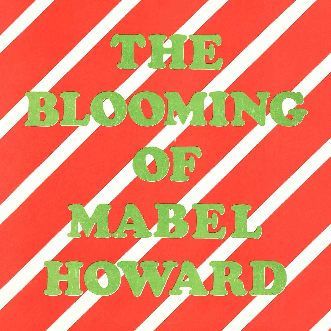 Unity Theatre: "The Blooming of Mabel Howard"