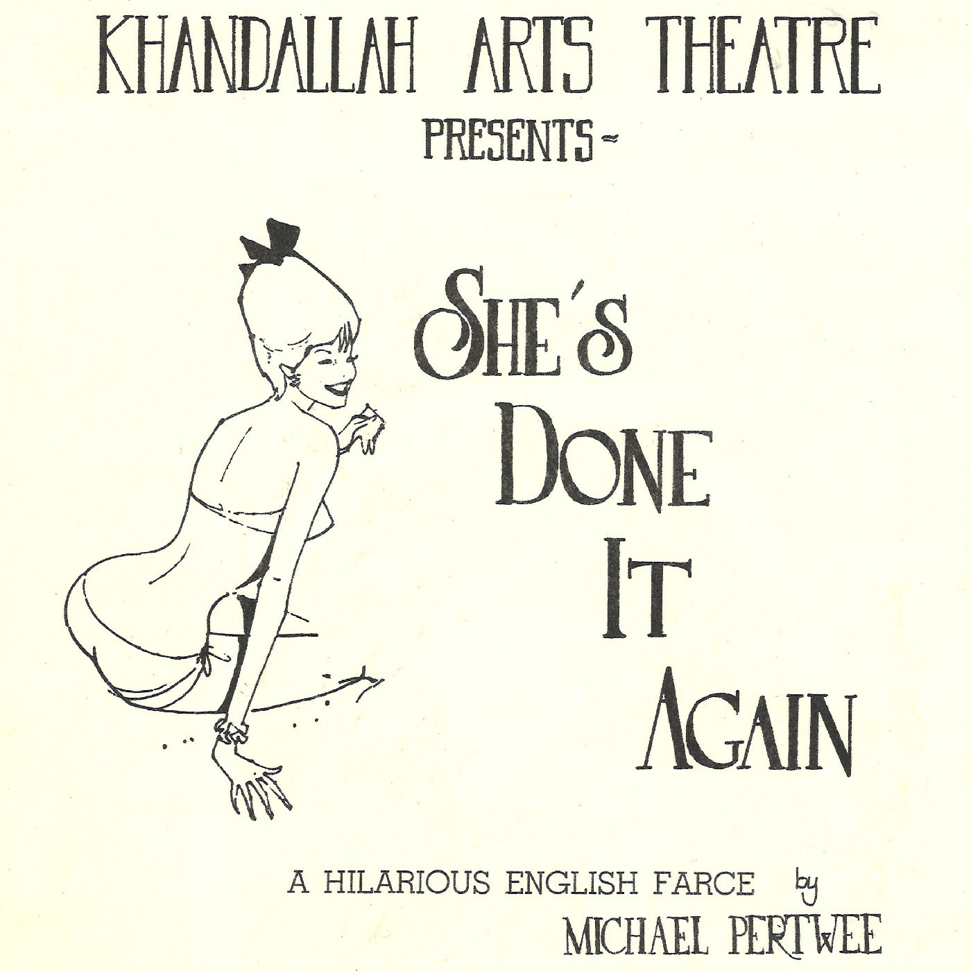 Khandallah Arts Theatre: "She's done it again"