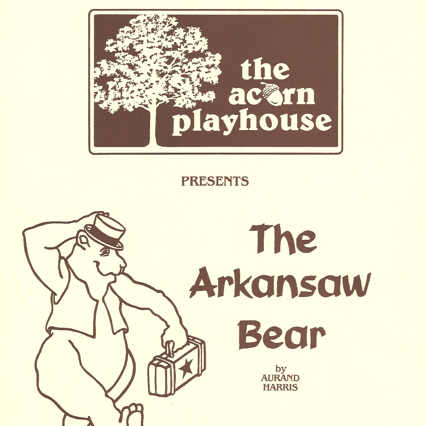 The Acorn Playhouse: "The Arkansaw Bear"