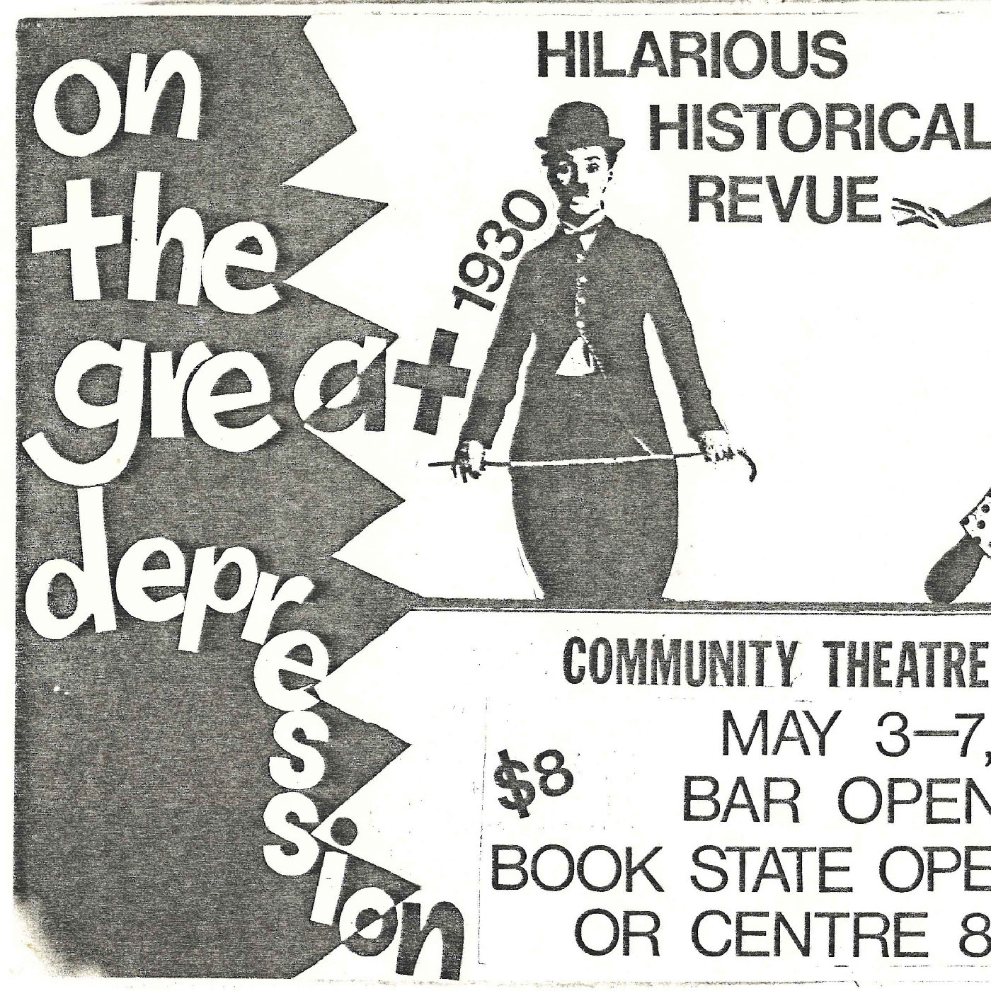 On the great depression: Hilarious Historical Revue