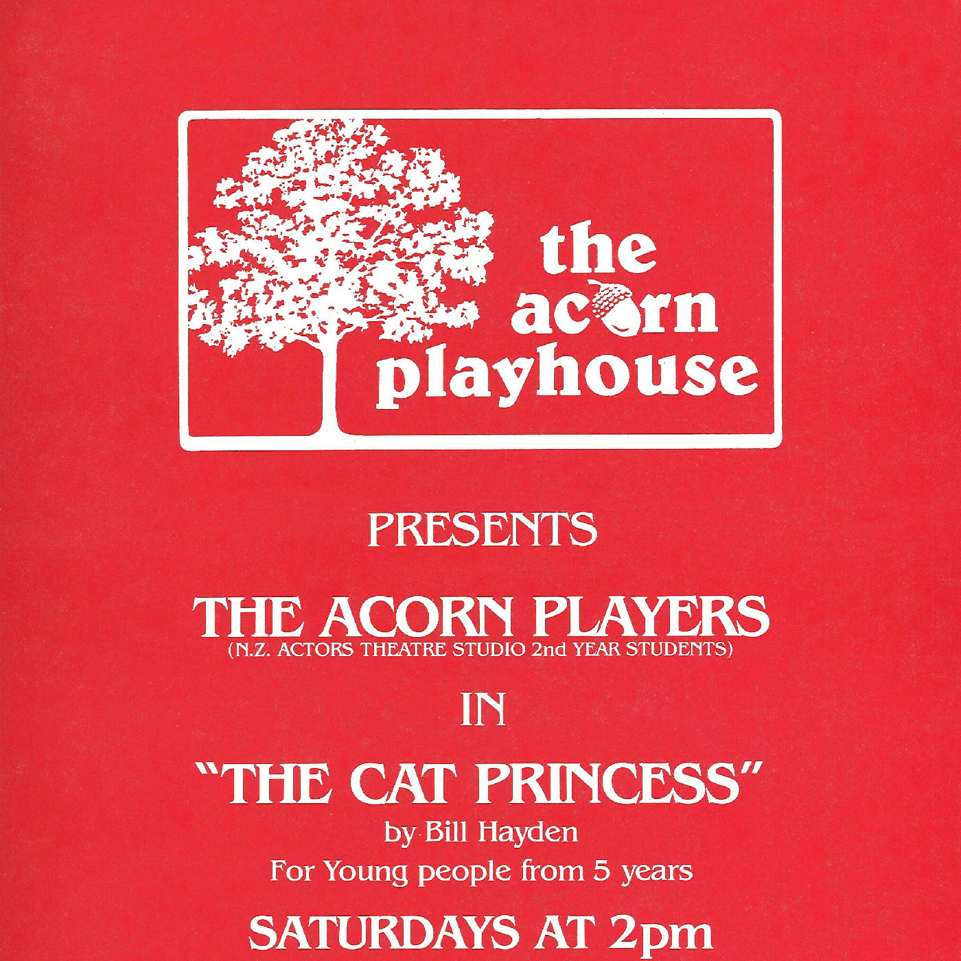 The Acorn Playhouse: "The Cat Princess"