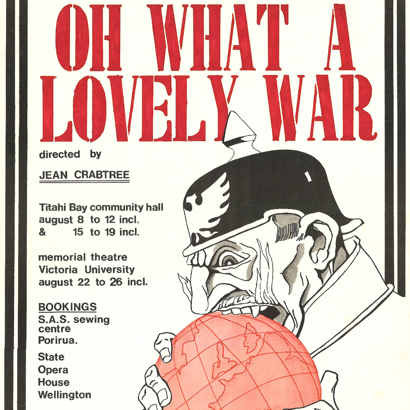 Porirua Little Theatre: "Oh what a lovely war"