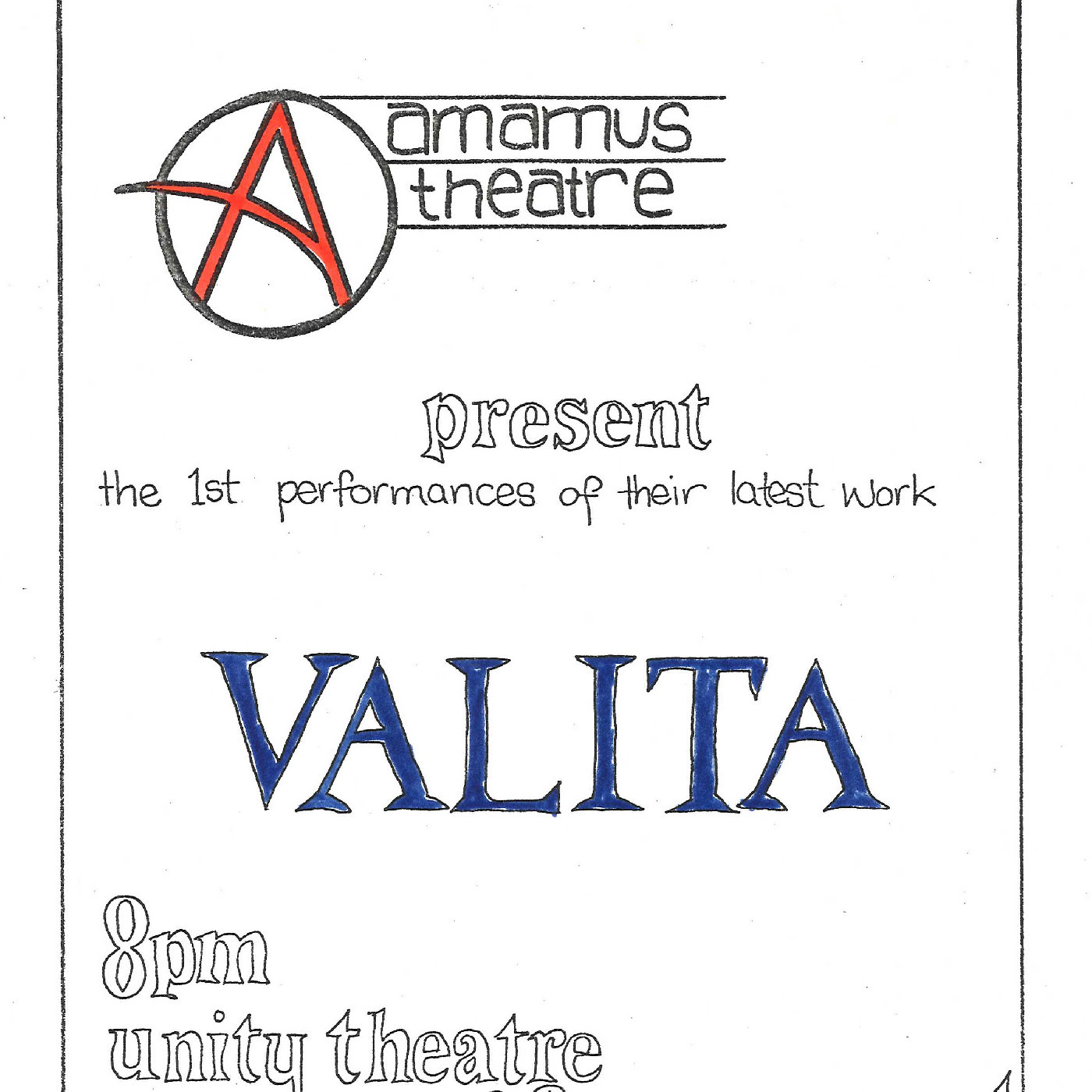 Amamus Theatre: "Valita"