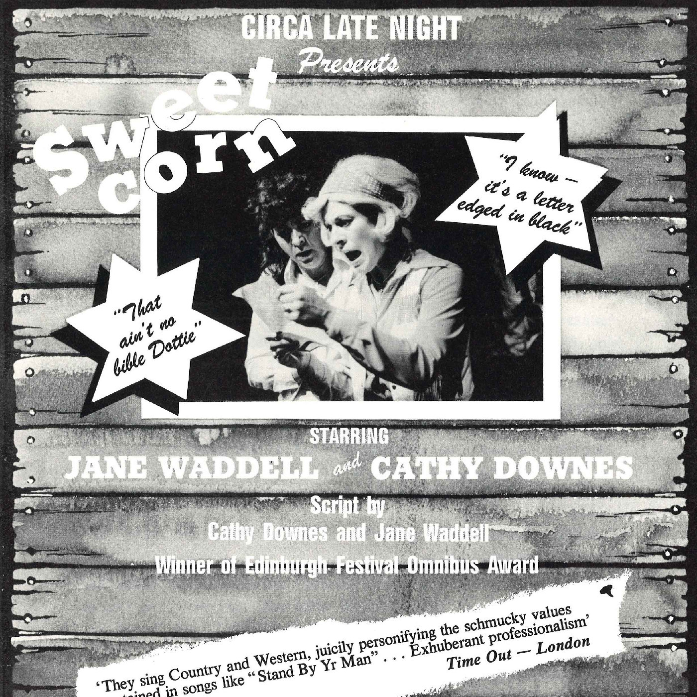 Circa Late Night presents Sweet Corn