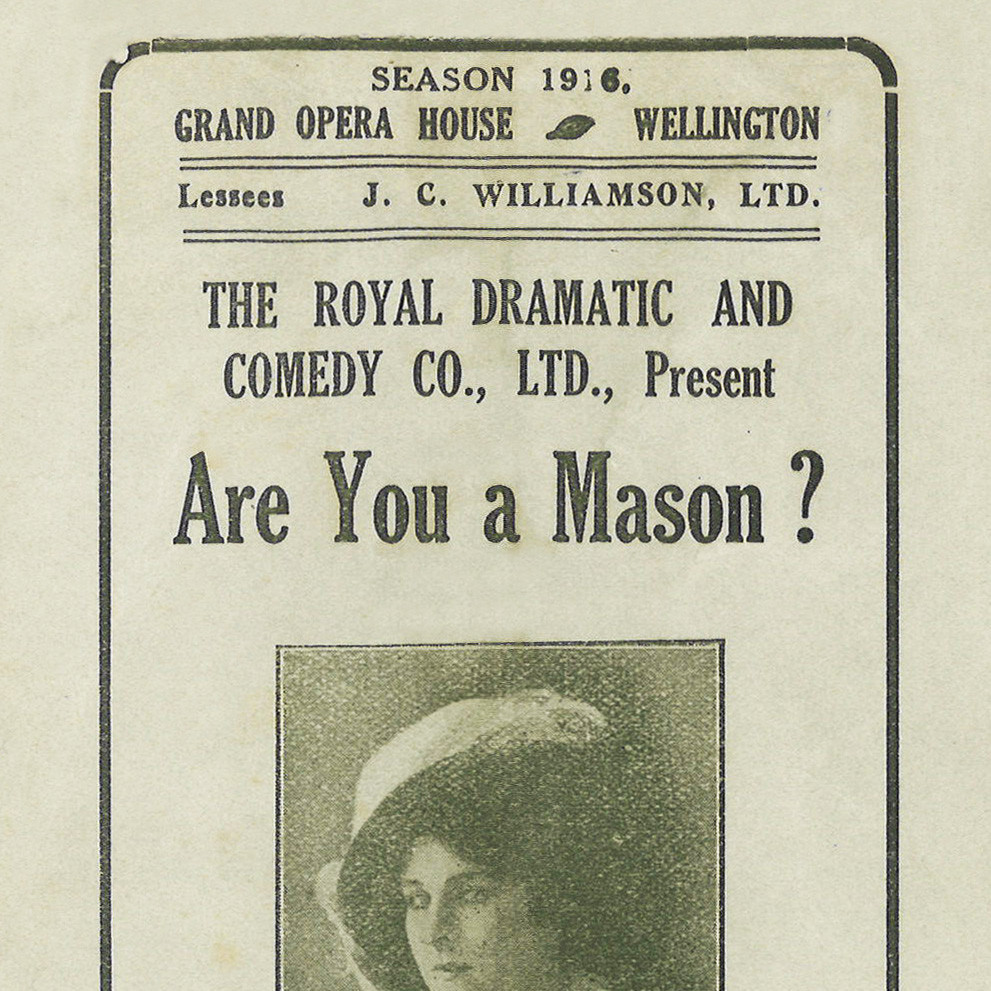 J.C. Williamson: "Are You a Mason?"