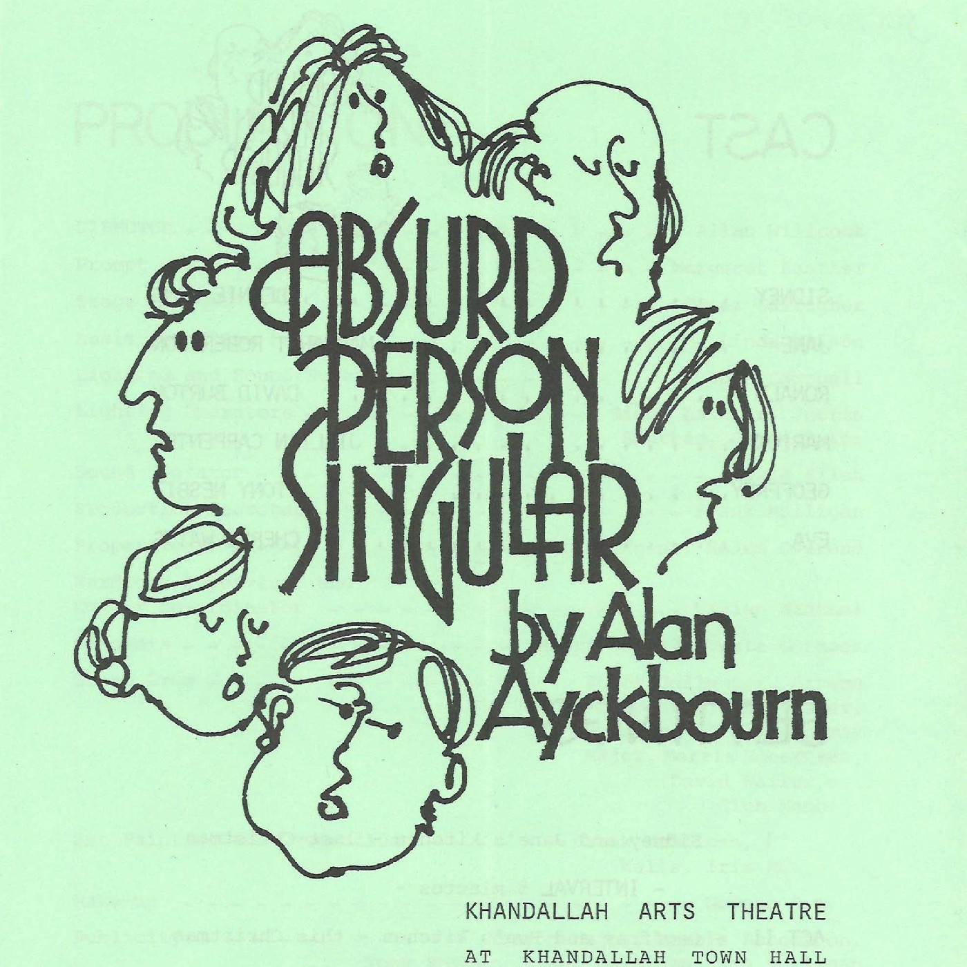 Khandallah Arts Theatre: "Absurd Person Singular"