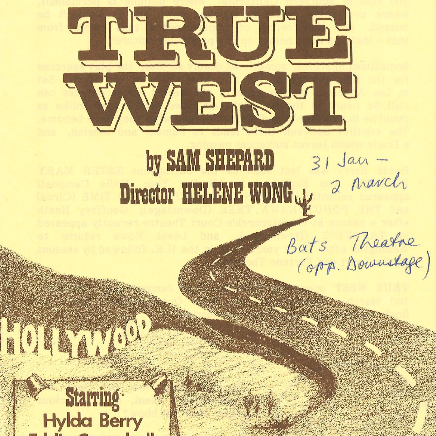 Tumbleweed Company: "True West"