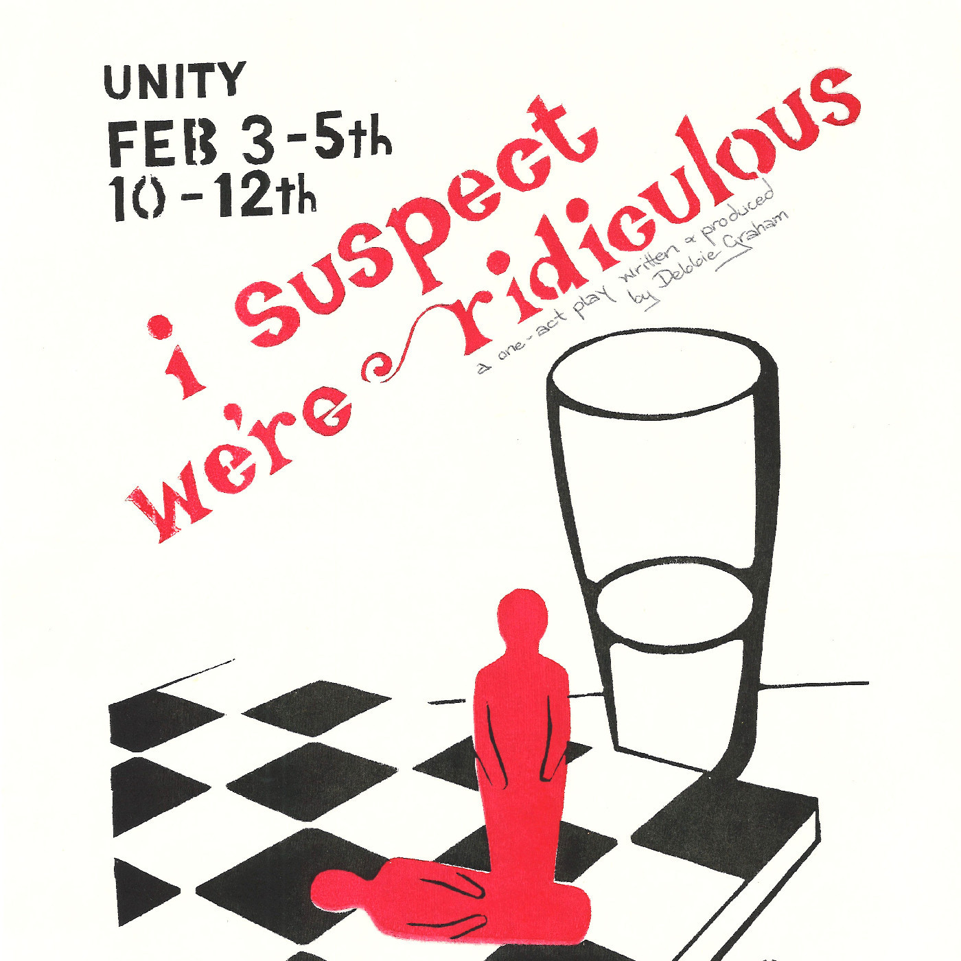 Unity Theatre: "I Suspect We're Ridiculous"