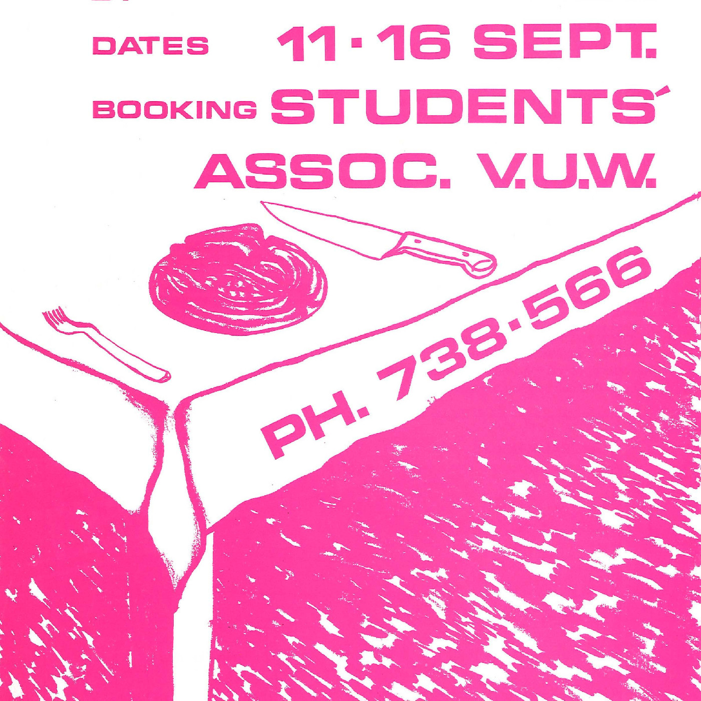 Victoria University Drama Club: "Setting The Table"